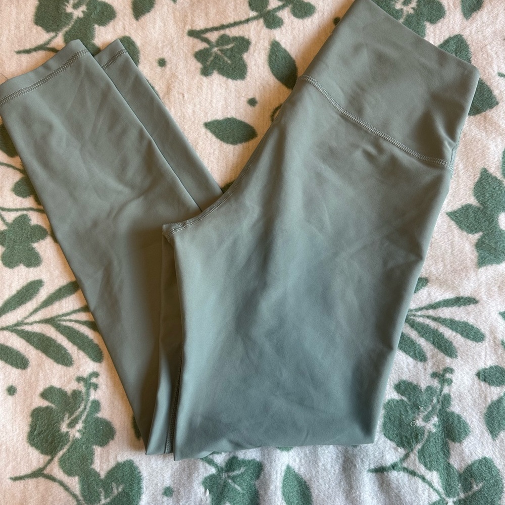 Old Navy Powersoft High Rise Sage Green Leggings